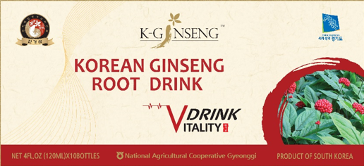 한뿌리 V-Drink - 120ml X 10 Bottles